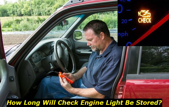 how long will check engine light be stored